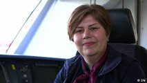 Alemania: la refugiada maquinista de tren