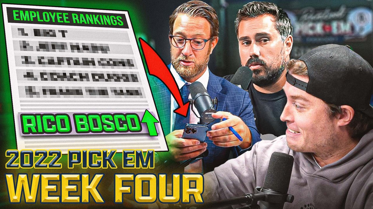 DAVE & BIG CAT'S FRIENDSHIP NEARLY ENDED IN VEGAS - Pick Em Week 4