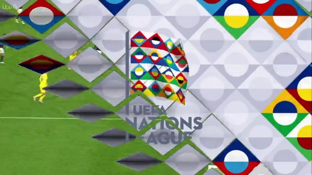 Scotland v Ukraine 1 half - Nations League matchday 4 itv 4