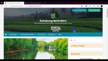TUTORIAL PENGUMUMAN TEKS BERJALAN