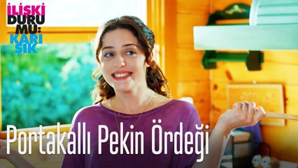 Portakallı Pekin ördeği