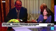 Ukraine’s Mariupol defenders, Putin ally Medvedchuk in prisoner swap