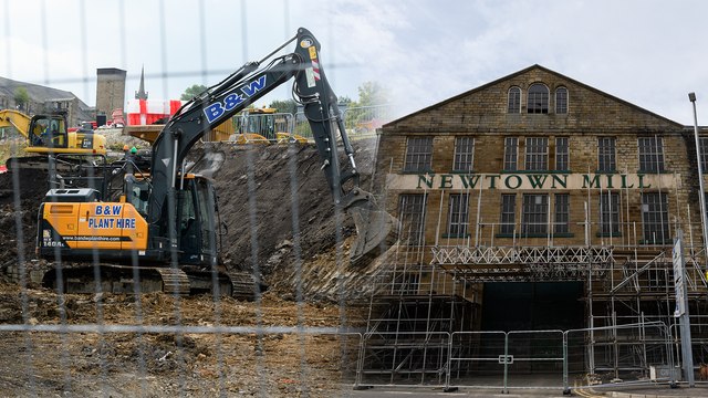 Construction work starts on derelict Burnley mill set as UCLan expansion plans gather pace