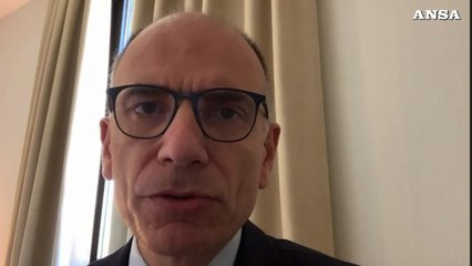 Letta: "Il reddito di cittadinanza e' utile, contrasta la poverta'"