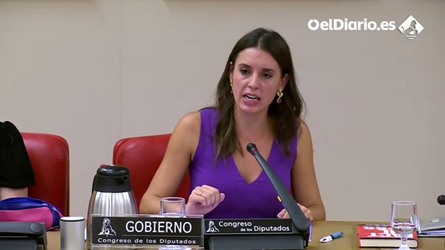 Irene Montero: Esta es una ley para hablar de educación sexual