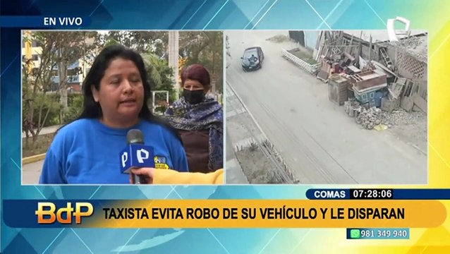 Vecinos de Comas hartos de la delincuencia piden más seguridad