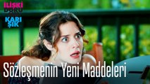 Sözleşmenin yeni maddeleri