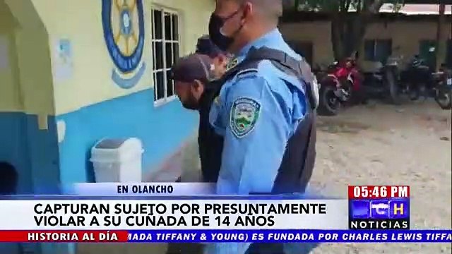 ¡Salvaje! Acusado de violar a su cuñada, una menor de 14 años, capturan a mecánico en Olancho