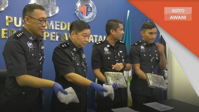 Jenayah Dadah | Sindiket dadah tumpas, empat individu diberkas polis