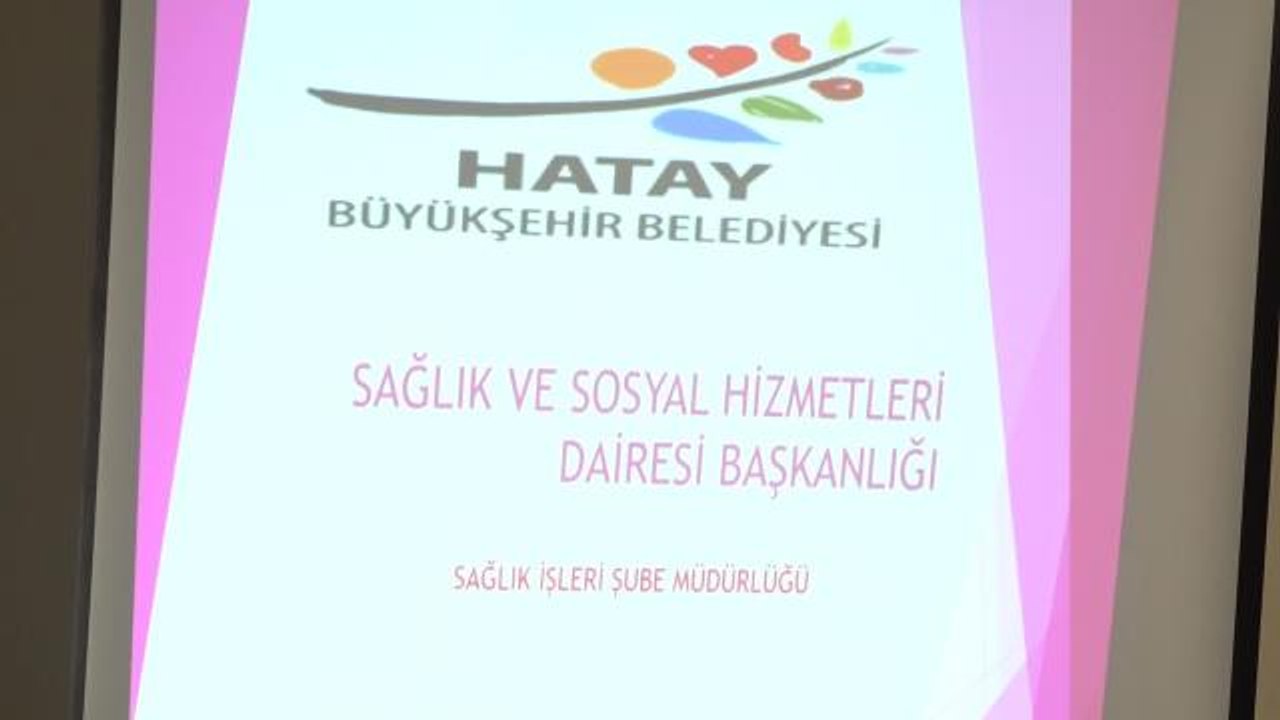 Hatay yerel haberleri... Hatay Büyükşehir Belediyesi, 15 İlçede Vatandaşlara Kanser ve Bulaşıcı Hastalık Eğitimleri Veriyor