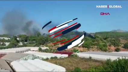 Antalya Kumluca'da orman yangını