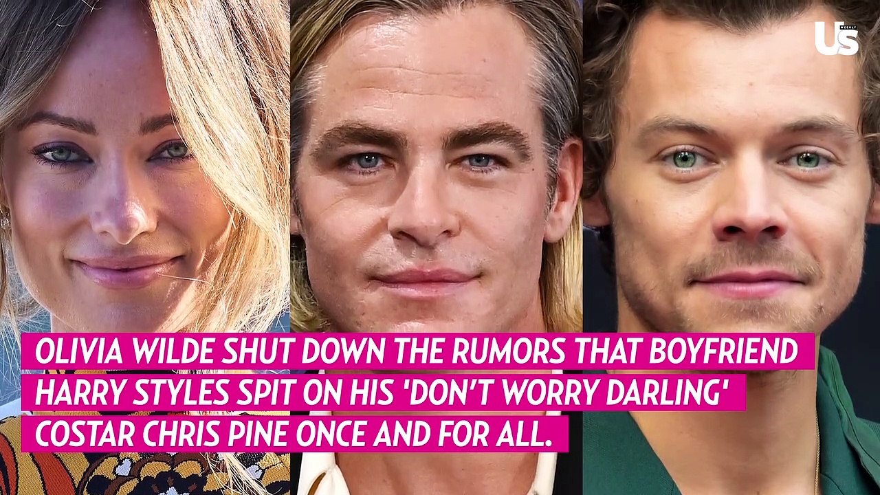 Olivia Wilde Breaks Silence on Harry Styles and Chris Pine’s Spitgate Drama