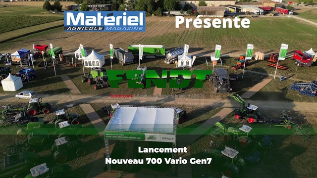 Innov-Agri 2022 : Fendt dévoile le 700 Vario Gen7