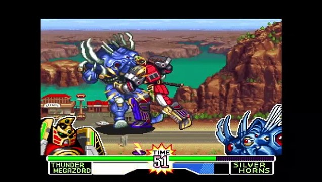 Mighty Morphin Power Rangers - The Fighting Edition (SNES) Complete - Story Mode
