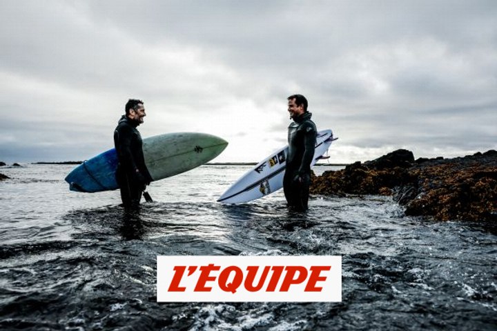 Le surftrip islandais de Michel Bourez et Bixente Lizarazu - Adrénaline - Surf