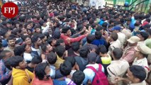 Stampede Outside  Gymkhana Ground, Hyderabad, As Fans Gather To Buy Tickets For India, Australia T20 match