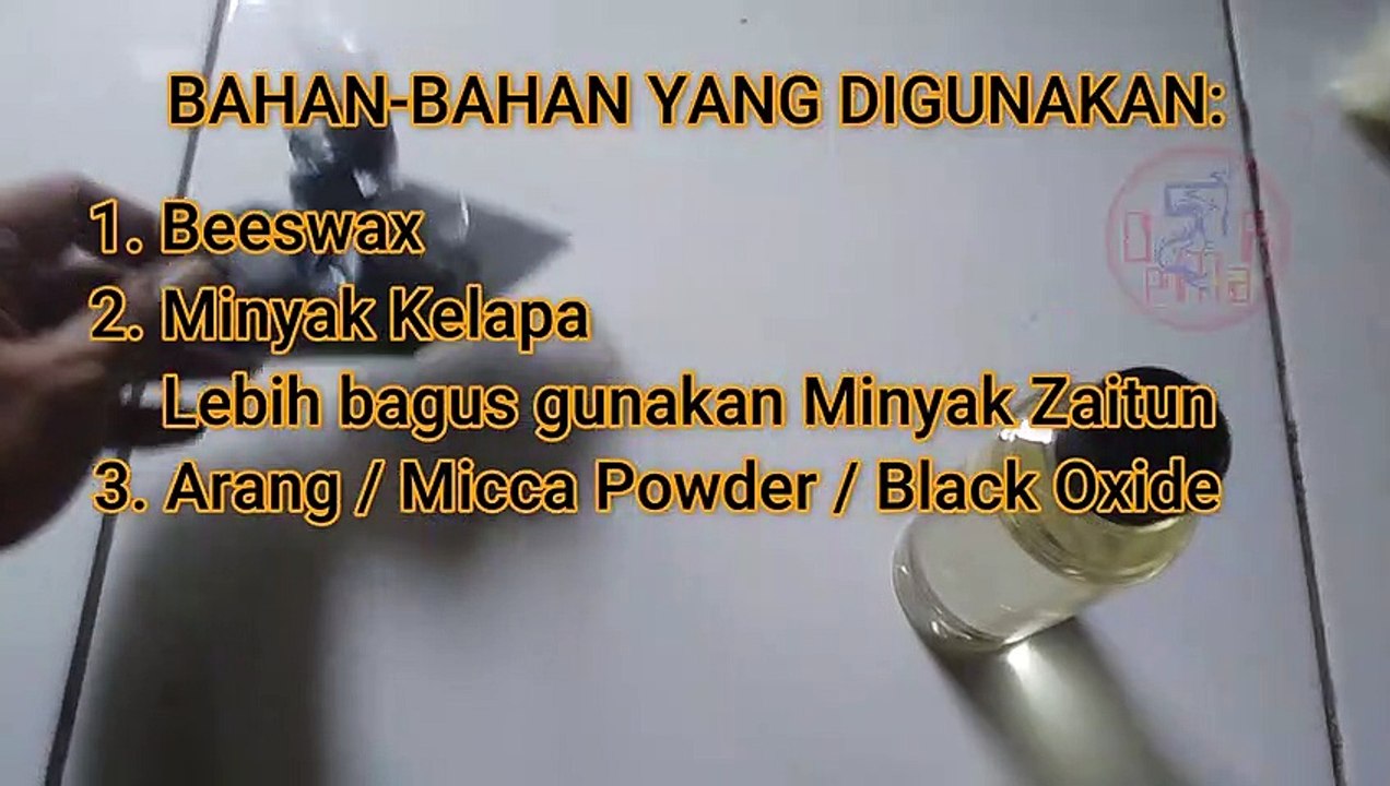 Cara Membuat Semir Sepatu Hitam | How to Make Black Shoe Polish | Comment faire du cirage à chaussures noir