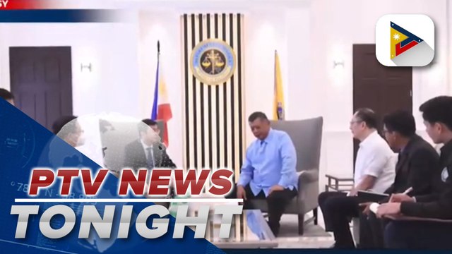 Chinese embassy representatives meet DOJ Sec. Remulla