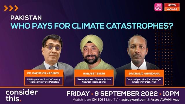 Consider This: Pakistan Floods (Part 1) - Climate Reparations or Charitable Goodwill?