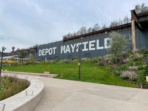 Manchester opens the first new city centre park in over one hundred years