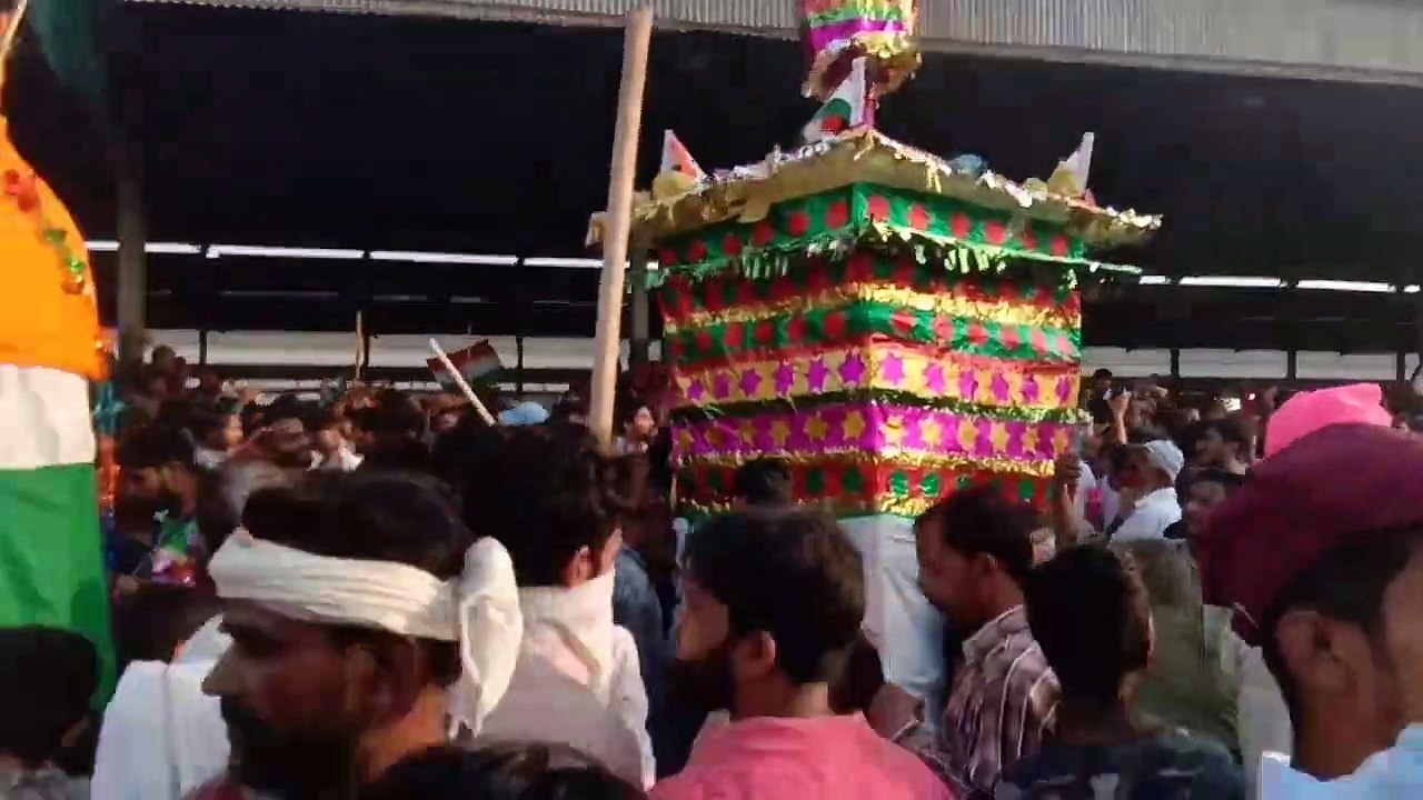 मुहर्रम ताजिया जुलुस लाइव देखे  | Moharra Celebration In Ludhian Punjab |  Khel Muharram Time