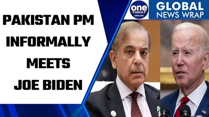 Pakistan PM Shehbaz Sharif informally meets US President Joe Biden | Oneindia News*International