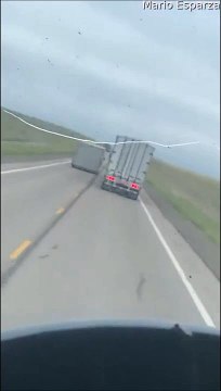 Ce routier va avoir un reflexe incroyable