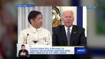 South China Sea, kabilang sa agenda ng bilateral meeting nina Pres. Marcos at U.S. Pres. Biden | Saksi
