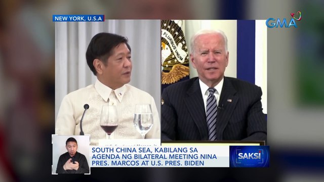 South China Sea, kabilang sa agenda ng bilateral meeting nina Pres. Marcos at U.S. Pres. Biden | Saksi