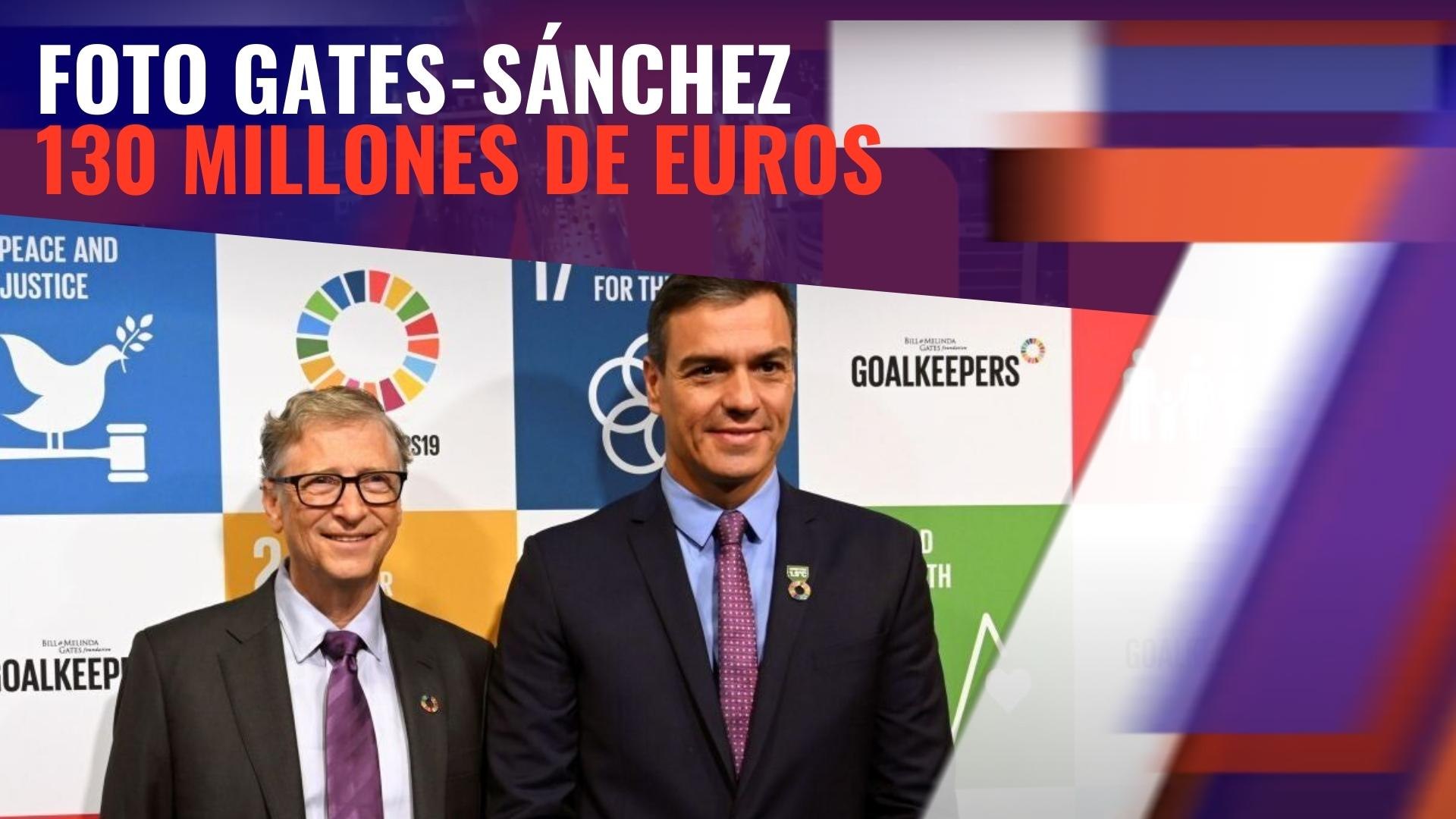 Una foto de Sánchez con Bill Gates nos cuesta a los españoles 130 millones  - Vídeo Dailymotion