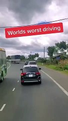 Si vous pensiez avoir les pires conducteurs dans votre région, vous aviez tort