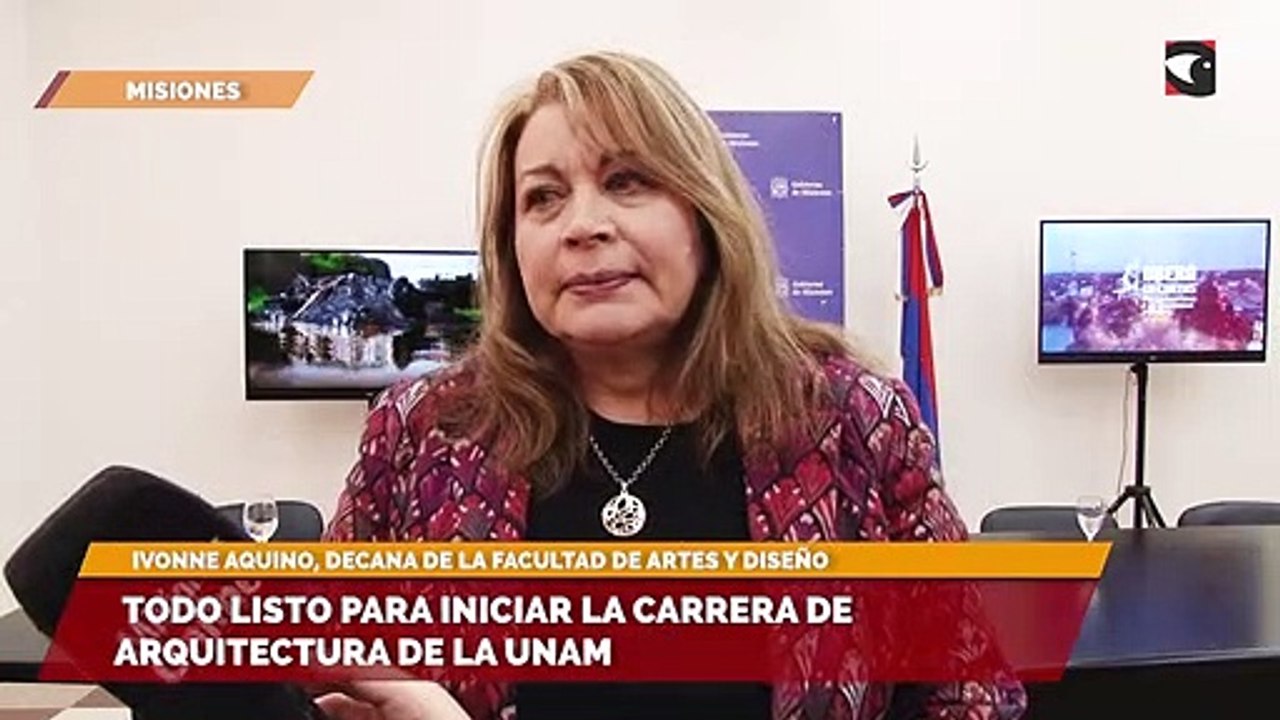 Todo listo para iniciar la carrera de Arquitectura de la UNaM