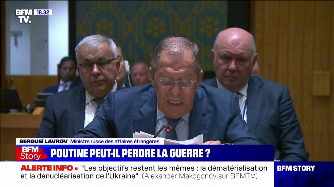 Ukraine: Sergueï Lavrov, ministre russe des Affaires étrangères, dénonce "l'impunité" de l'Occident qui "attise les tensions"
