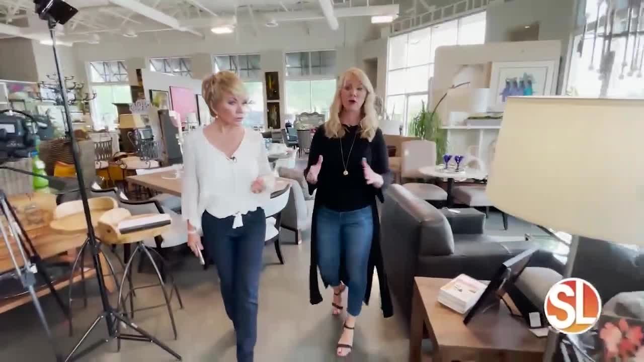 Need furniture? The Lost and Found Resale Interiors has trendy, high-end pieces for less