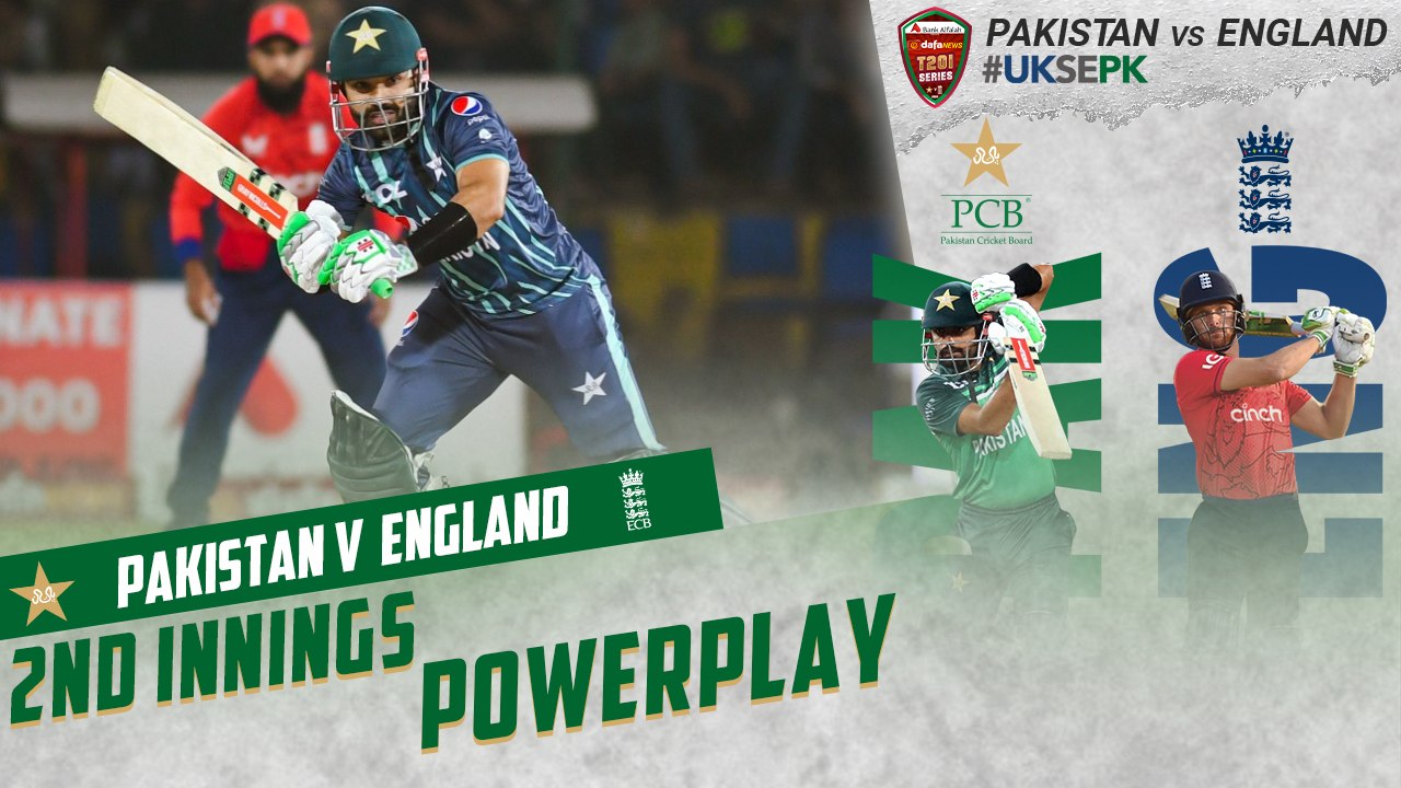 2nd Innings Powerplay | Pakistan vs England | 2nd T20I 2022 | PCB | MU2T