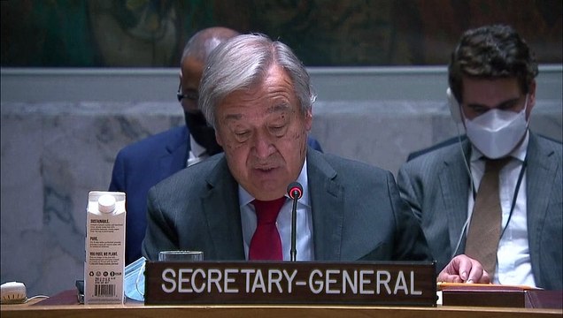 Jefe de la ONU llama a investigar el catálogo de crueldades de la guerra en Ucrania