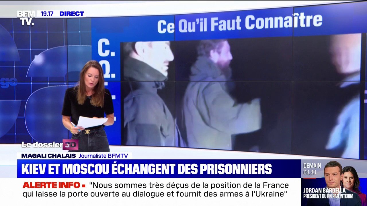 Guerre en Ukraine: Kiev et Moscou échangent des prisonniers -