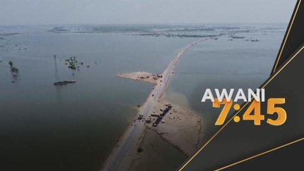 Banjir Pakistan | Menghuni khemah sementara menanti banjir surut