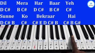 Kaho Na Pyar Hai Title Song Piano Tutorial | Julius Murmu Keyboard | कहो ना प्यार है पियानो