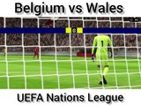 Belgium vs Wales UEFA Nations League 2022.