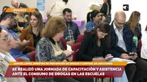 Se realizó una jornada de capacitación y asistencia ante el consumo de drogas en las escuelas