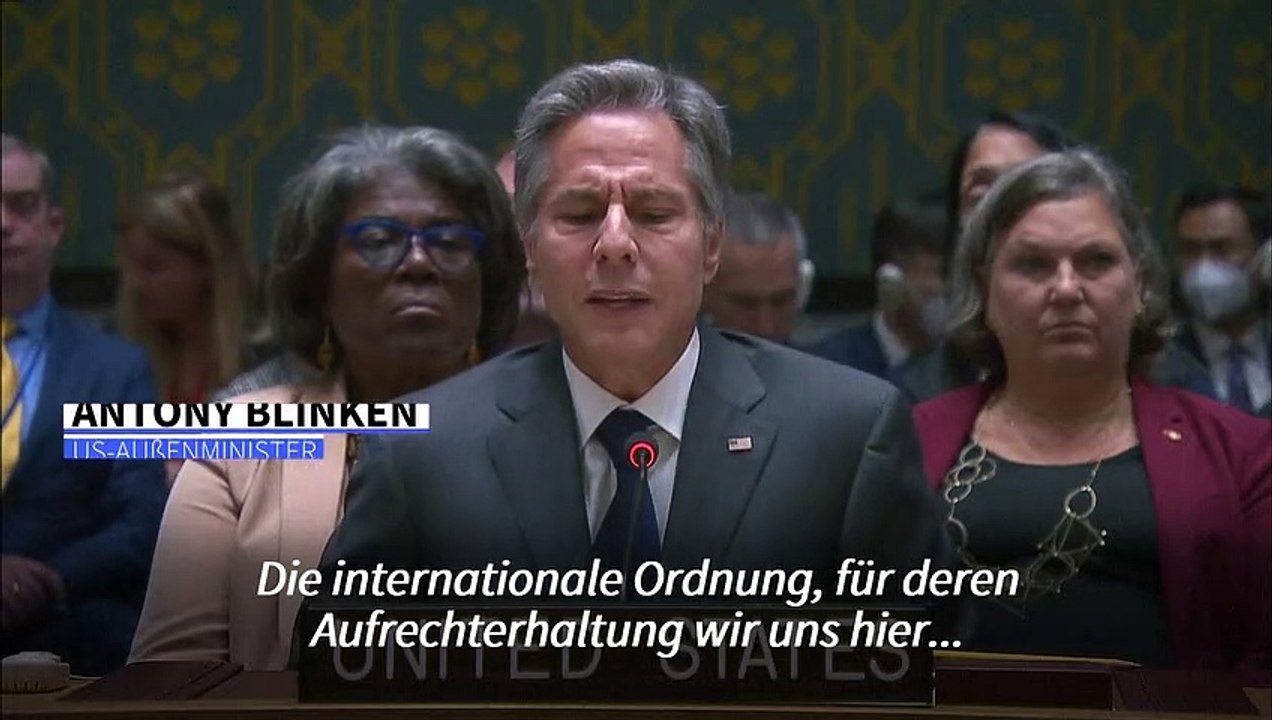 USA: Putin muss für Ukraine-Krieg zur Rechenschaft gezogen werden