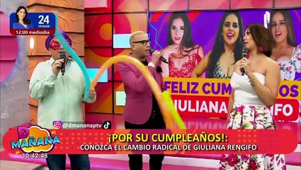 Giuliana Rengifo y su sorprendente transformación