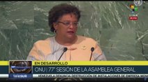 Primera Ministra de Barbados critica el orden financiero mundial