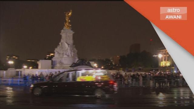 Kemangkatan Ratu | Jasad Ratu Elizabeth II tiba di Istana Buckingham