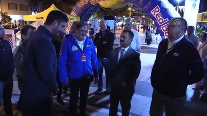 ÇANAKKALE - "Baja Troia Türkiye 2022" organizasyonunda start seremonisi yapıldı