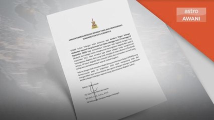 Ratu Elizabeth II Mangkat | Sultan Selangor berkenan bendera Negeri Selangor dikibar separuh tiang