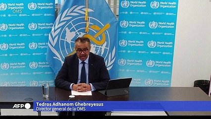 "Todavía estamos en el túnel" de la pandemia, matiza el jefe de la OMS