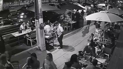 Clientes se assustam com corredores