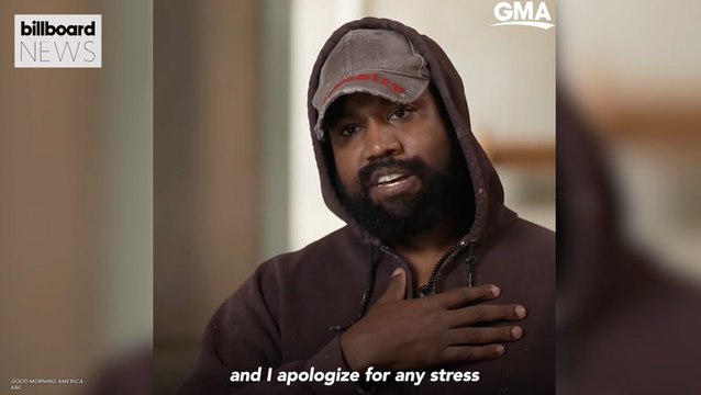 Kanye West Apologizes to Ex-Wife Kim Kardashian For Any Stress He's Caused Her | Billboard News